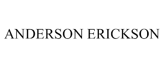 ANDERSON ERICKSON