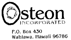 OSTEON INCORPORATED