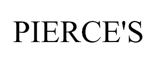 PIERCE'S