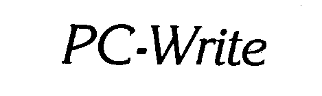 PC-WRITE