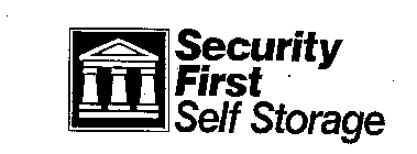 SECURITY FIRST SELF STORAGE