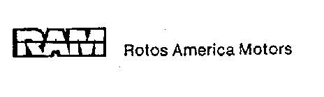 RAM ROTOS AMERICA MOTORS