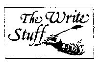 THE WRITE STUFF