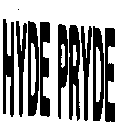 HYDE PRYDE