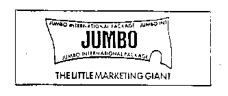 JUMBO THE LITTLE MARKETING GIANT JUMBO INTERNATIONAL PACKAGE