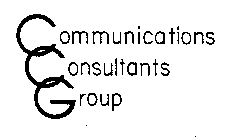 COMMUNICATIONS CONSULTANTS GROUP