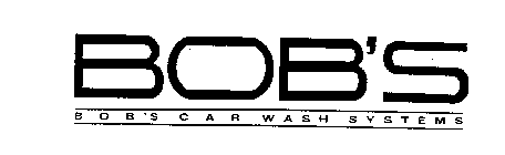 BOB'S CAR WASH SYSTEMS