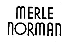 MERLE NORMAN