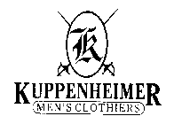 KUPPENHEIMER MEN'S CLOTHIERS K