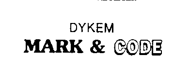 DYKEM MARK & CODE