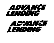 ADVANCE LENDING