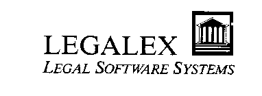 LEGALEX LEGAL SOFTWARE SYSTEMS