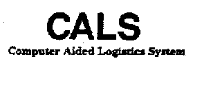 CALS COMPUTER AIDED LOGISTICS SYSTEM