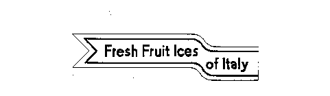 FRESH FRUIT ICES OF ITALY