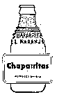 CHAPARRITA EL NARANJO CHAPARRITAS REFRESCO SIN GAS