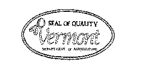SEAL OF QUALITY VERMONT DEPARTMENT OF AGRICULTURE