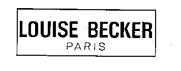 LOUISE BECKER PARIS