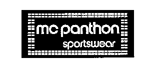 MCPANTHON SPORTSWEAR