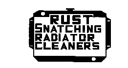 RUST SNATCHING RADIATOR CLEANERS