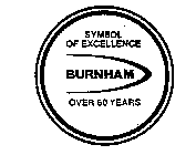 BURNHAM SYMBOL OF EXCELLENCE OVER 60 YEARS