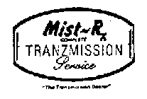 MIST-RX COMPLETE TRANZMISSION SERVICE 