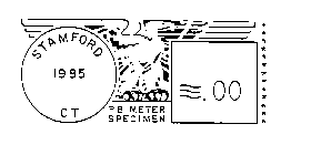 STAMFORD 1985 CT P B METER SPECIMEN .00