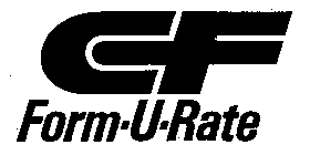 CF FORM-U-RATE