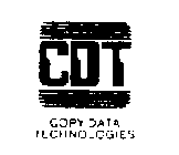 CDT COPY DATA TECHNOLOGIES