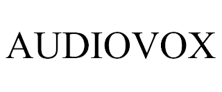 AUDIOVOX