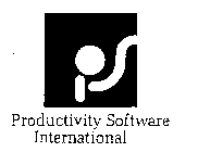 PRODUCTIVITY SOFTWARE INTERNATIONAL