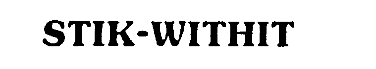 STIK-WITHIT