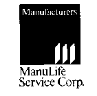 MANUFACTURERS MANULIFE SERVICE CORP.