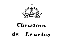 CHRISTIAN DE LENCLOS