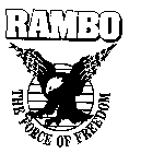 RAMBO THE FORCE OF FREEDOM