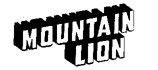 MOUNTAIN LION