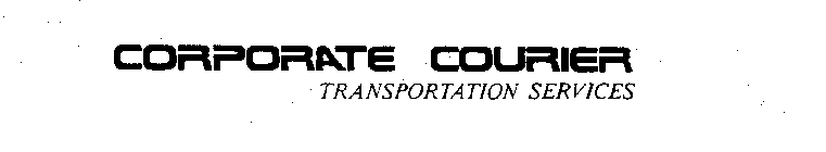 CORPORATE COURIER TRANSPORTATION SERVICES