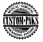 MEDICAL-SURGICAL CUSTOM-PAKS PACKAGING SYSTEMS