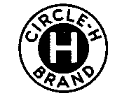 CIRCLE-H BRAND H