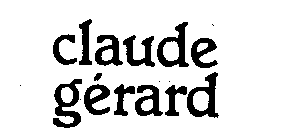 CLAUDE GERARD
