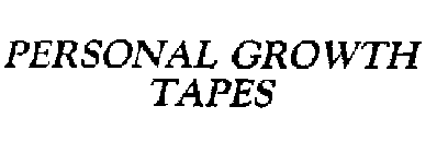 PERSONAL GROWTH TAPES