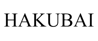 HAKUBAI