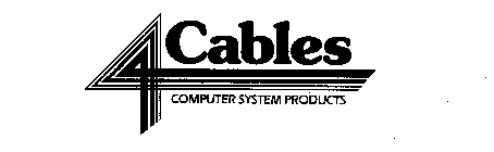 4 CABLES COMPUTER SYSTEM PRODUCTS