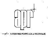 APR AUTOMOBILE PORTFOLIOS OF RECEIVABLES