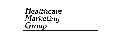 HEALTHCARE MARKETING GROUP