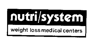 NUTRI/SYSTEM WEIGHT LOSS MEDICAL CENTERS