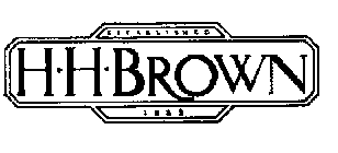 H.H. BROWN ESTABLISHED 1883