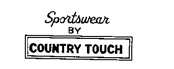 SPORTSWEAR BY COUNTRY TOUCH