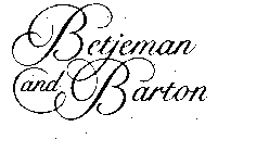 BETJEMAN AND BARTON