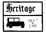 HERITAGE RENT A CAR