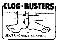 CLOG-BUSTERS SEWER-DRAIN SERVICE